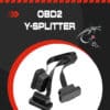 Ultra Low Profile OBD2 Splitter Extension Cable 16pin