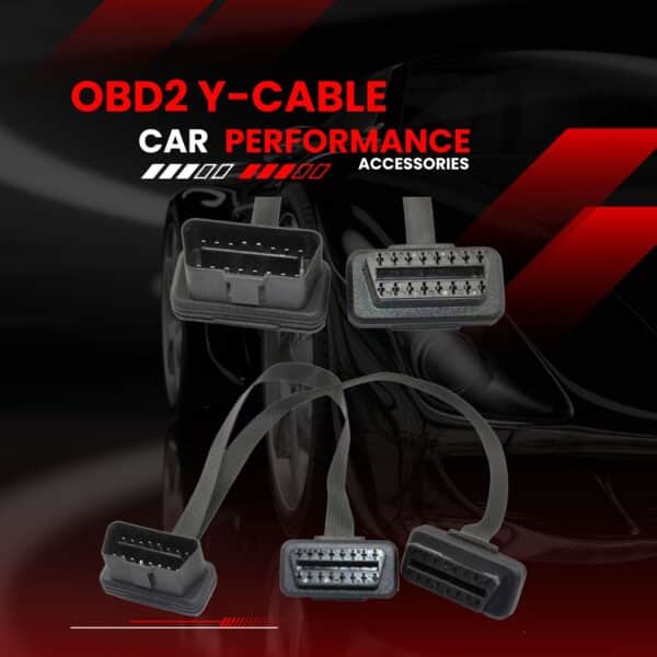 Ultra Low Profile OBD2 Splitter Extension Cable 16pin - Image 4