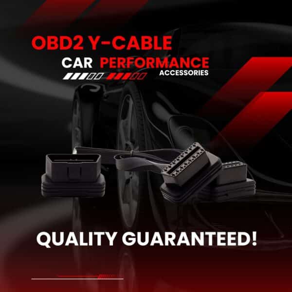 Ultra Low Profile OBD2 Splitter Extension Cable 16pin - Image 6