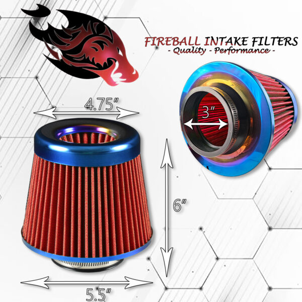 Fireball Performance Universal Air Filter - Image 13