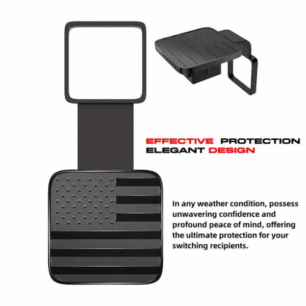 Trailor Hitch Cover with American Flag - Image 8